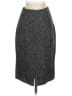 Banana Republic Tweed Gray Black Formal Skirt Size 0 - photo 2