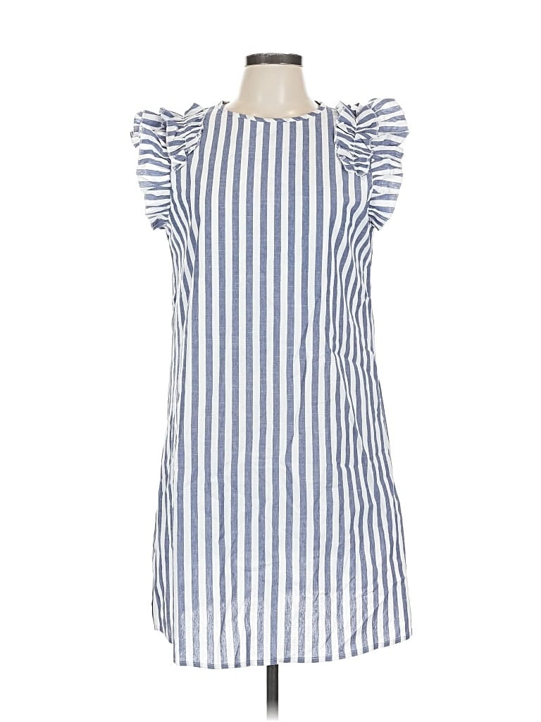 Pre-owned Shein Casual Dress In Blue