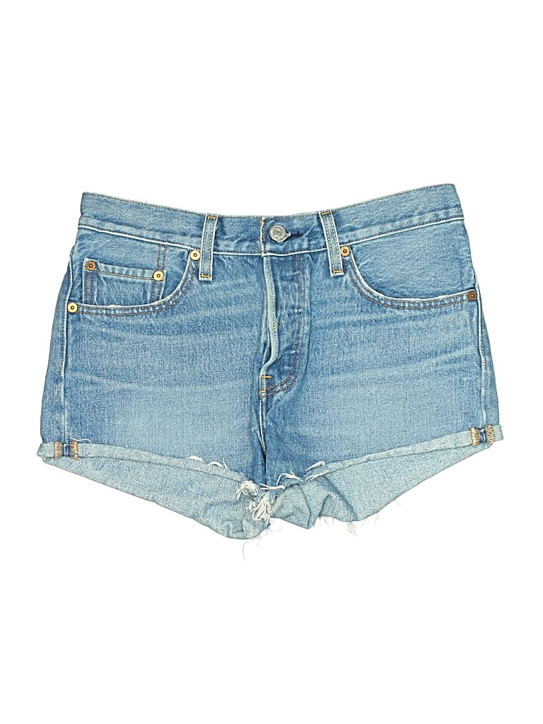 Pre-owned Levi's Denim Shorts In Blue