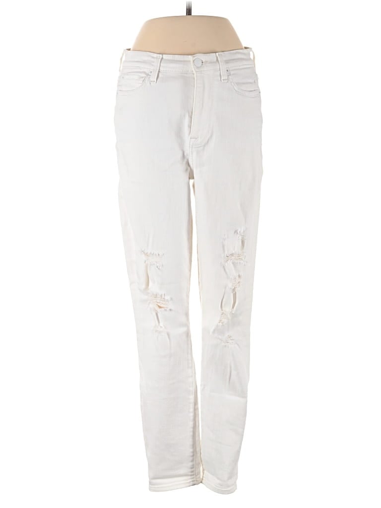 7 FOR ALL MANKIND Pre-owned Jeans In White