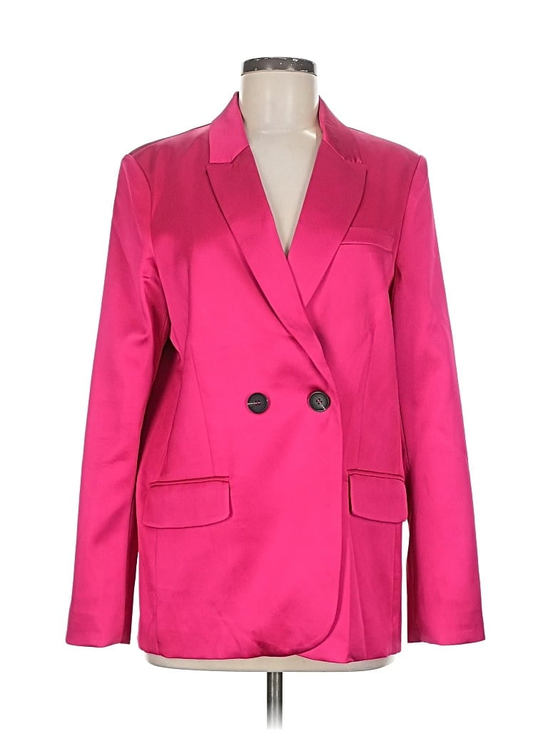 Pre-owned Lucy Paris Blazer Jacket In Pink