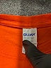 Gildan 100% Cotton Orange Short Sleeve Top Size XL - photo 7