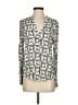 Joie 100% Viscose Gray Long Sleeve Blouse Size S - photo 1