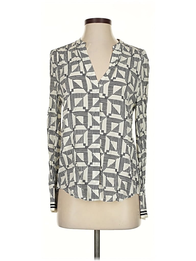 Click to view more detailed imagery on our partner's website Pre-owned Joie Long Sleeve Blouse In Gray