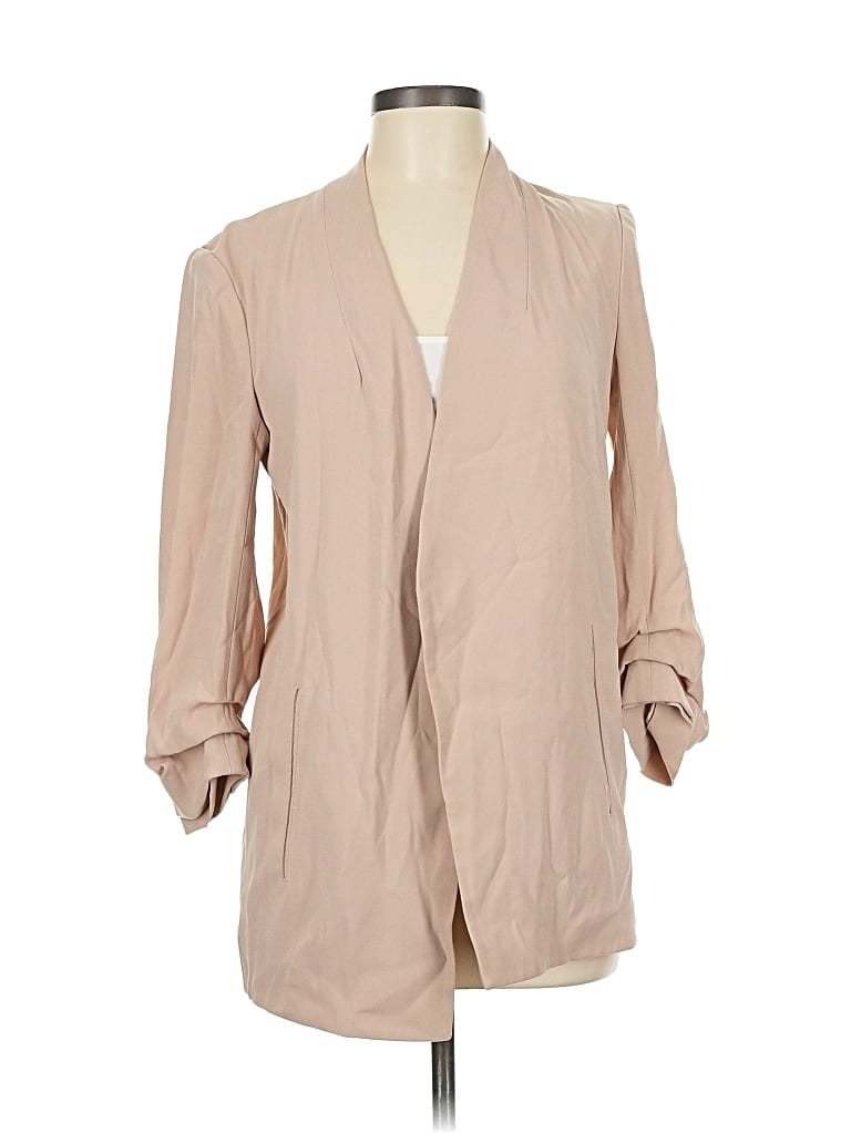 Pre-owned Babaton Blazer Jacket In Brown