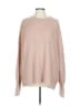Assorted Brands 100% Acrylic Solid Pink Pullover Sweater Size L - photo 1