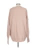 Assorted Brands 100% Acrylic Solid Pink Pullover Sweater Size L - photo 2