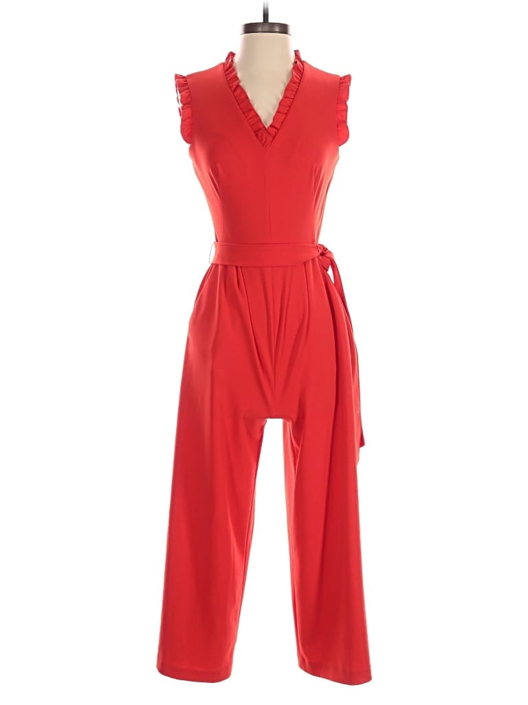 CALVIN KLEIN Pre-owned Jumpsuit In Red
