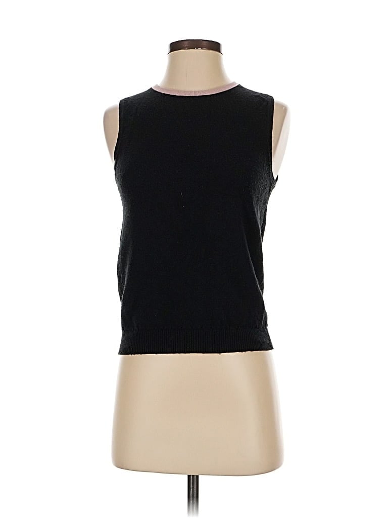 Pre-owned Moth Sweater Vest In Black