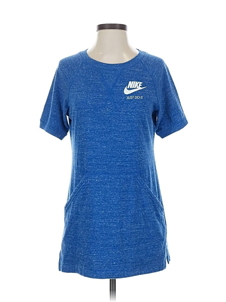 NIKE Pre-owned Short Sleeve T-shirt In Blue