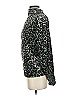 AP.NY Animal Print Green Blue Long Sleeve Top Size S - photo 5