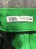 Zara Solid Green Athletic Shorts Size M - photo 3