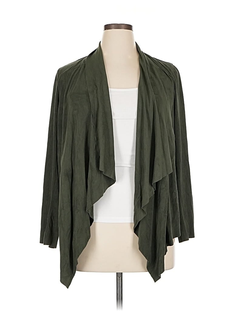Pre-owned Torrid Cardigan Sweater In Green