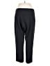Equipment Solid Black Dress Pants Size 4 - photo 2