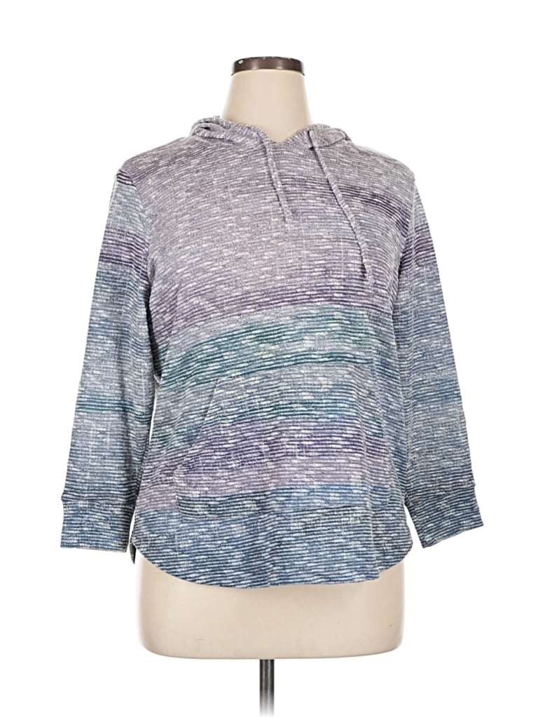 Pre-owned Christopher & Banks Pullover Sweater In Blue