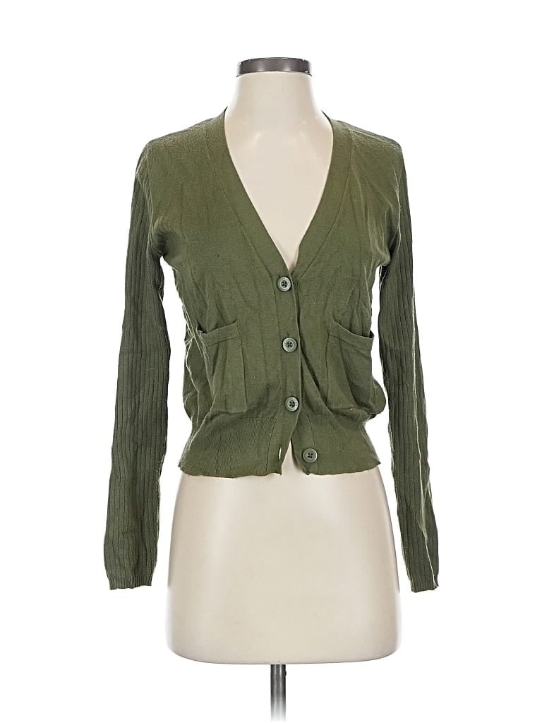 Pre-owned Calvin Klein Jeans Est.1978 Calvin Klein Jeans Cardigan Sweater In Green