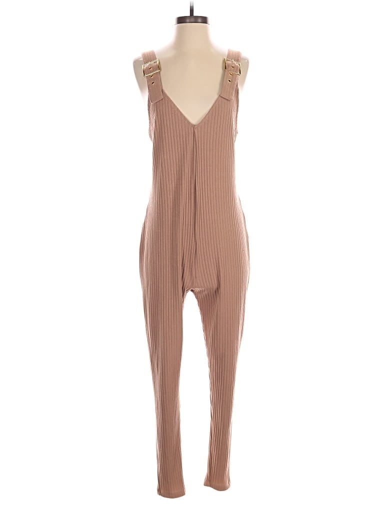 Pre-owned Weworewhat Jumpsuit In Brown