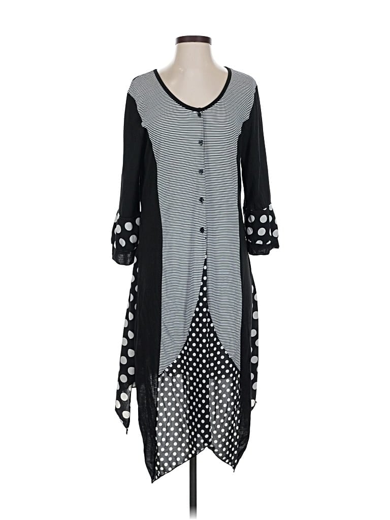 Pre-owned Simply Aster By Firmiana Casual Dress In Gray