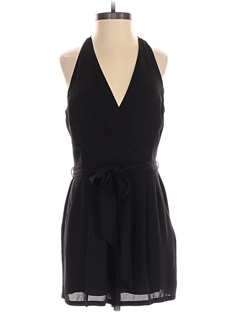 Pre-owned Express Romper In Black
