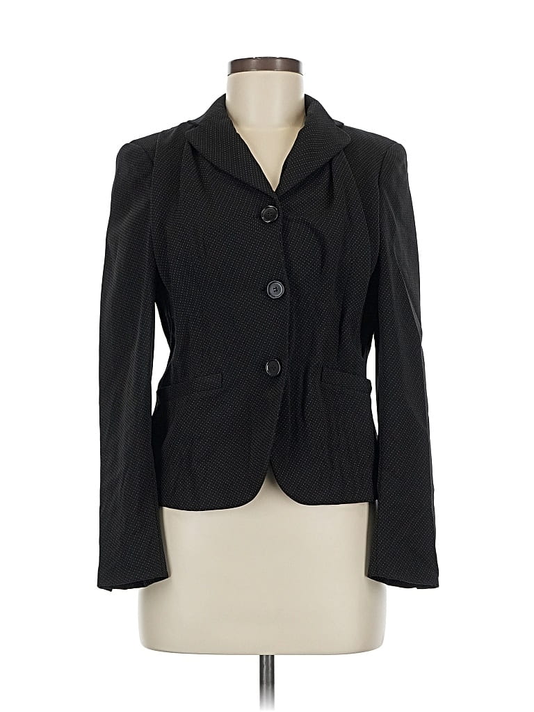Pre-owned Ann Taylor Blazer Jacket In Black