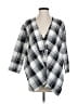 Diane von Furstenberg 100% Cotton Gray Blazer Size XS - photo 1