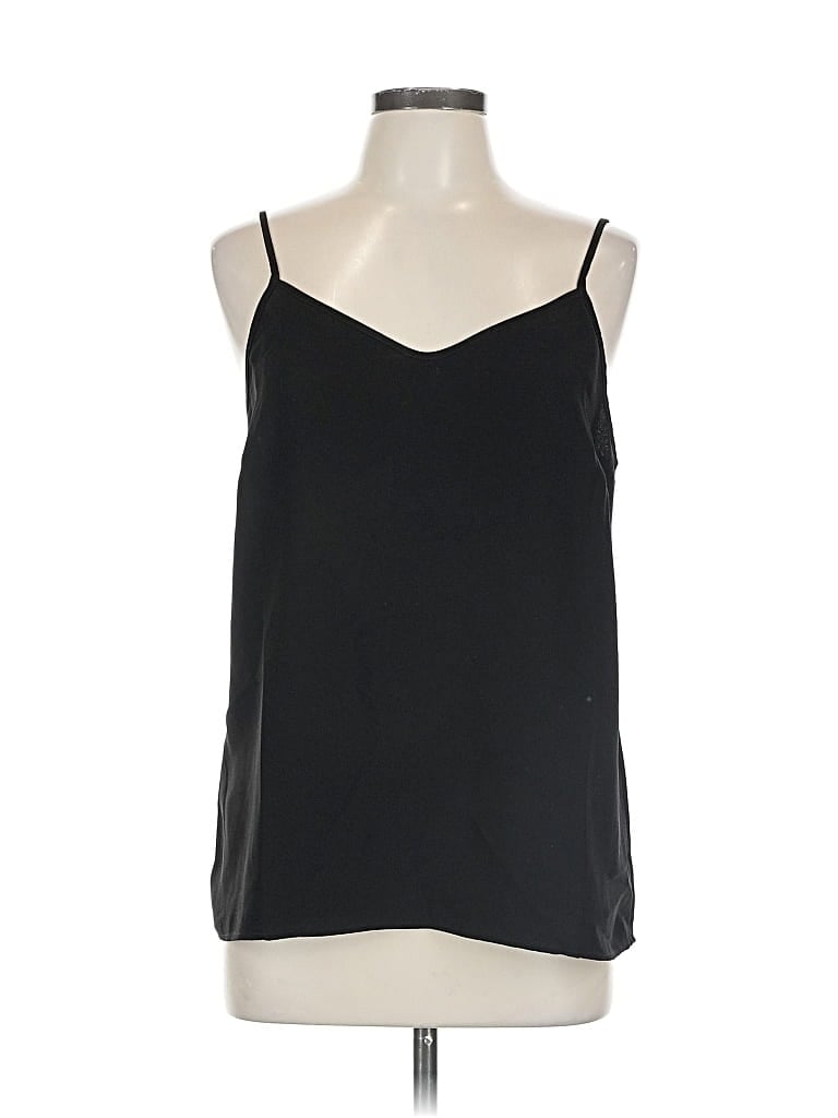 Pre-owned Banana Republic Tank Top Black Halter Neckline Tops