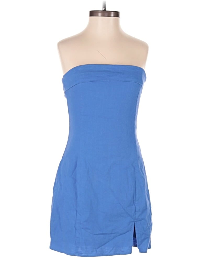 Pre-owned Sky To Moon Romper In Blue