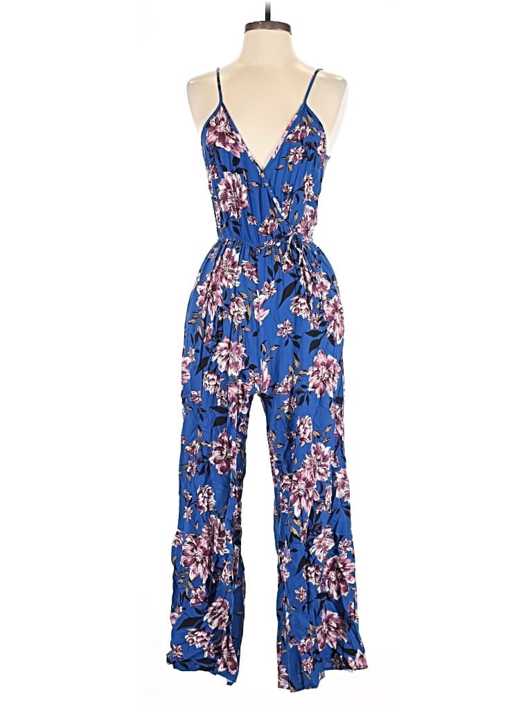 Pre-owned Band Of Gypsies Jumpsuit In Blue