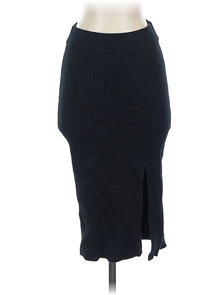 Pre-owned Abercrombie & Fitch Casual Skirt In Black