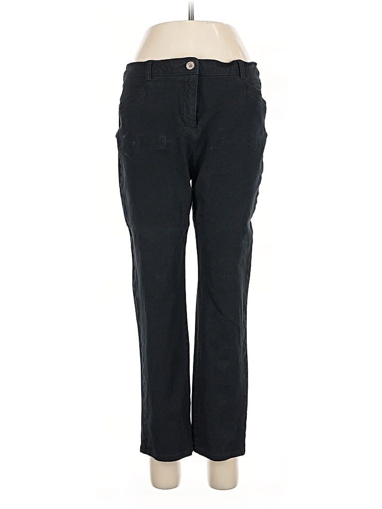 Pre-owned Chico's Casual Pants In Black