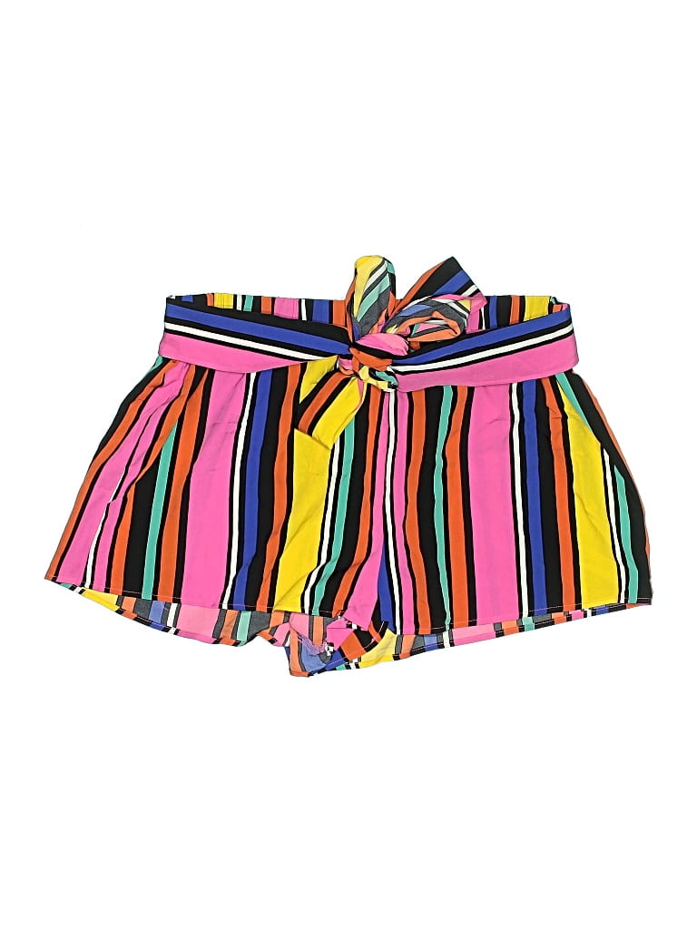 Pre-owned Shein Curve Shorts In Yellow