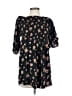 Angie Floral Black Casual Dress Size XXS (estimated) - photo 1
