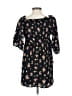 Angie Floral Black Casual Dress Size XXS (estimated) - photo 2