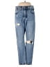 Levi's 100% Cotton Hearts Blue Jeans Size 25 waist - photo 1
