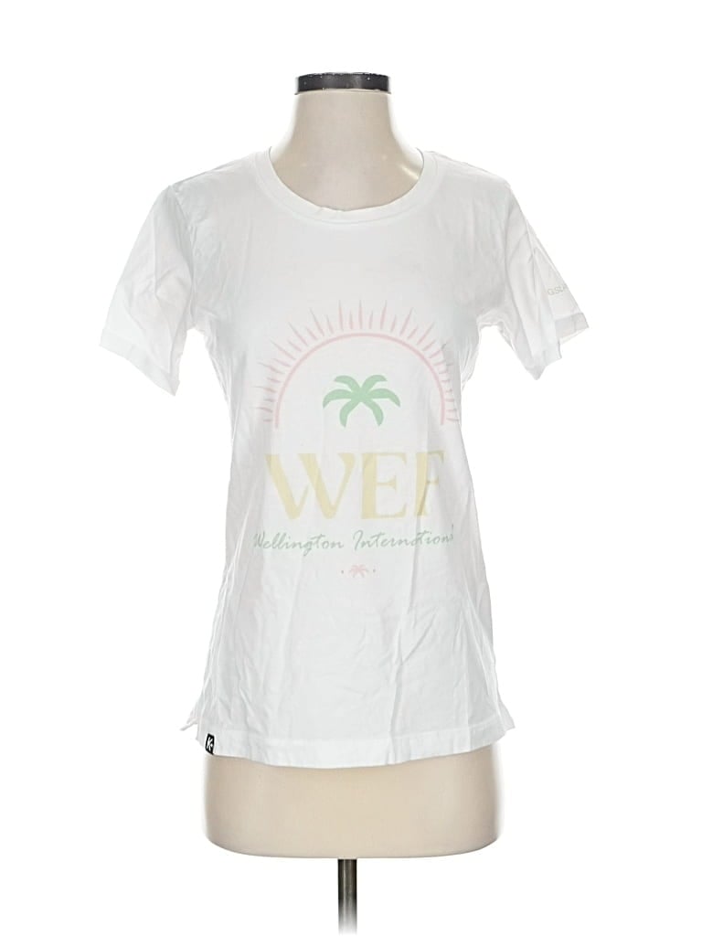 Pre-owned Assorted Brands Short Sleeve T-shirt In White