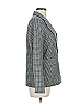 Elan 100% Polyester Houndstooth Gray Blazer Size M - photo 4