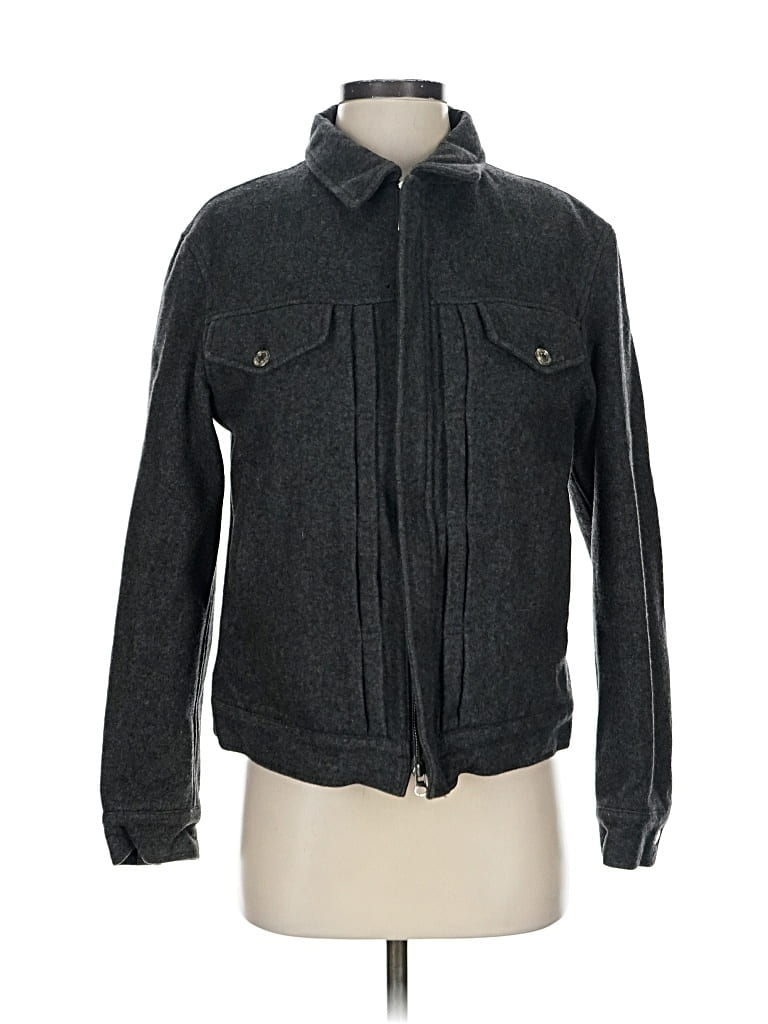 Pre-owned Assorted Brands Jacket In Gray