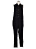 TKEES 100% Cotton Solid Black Jumpsuit Size Sm (1) - photo 1