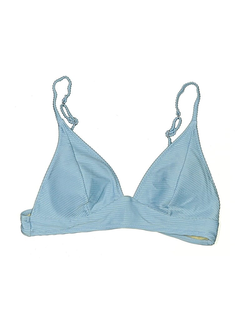 Pre-owned Old Navy Swimsuit Top Blue Swimwear
