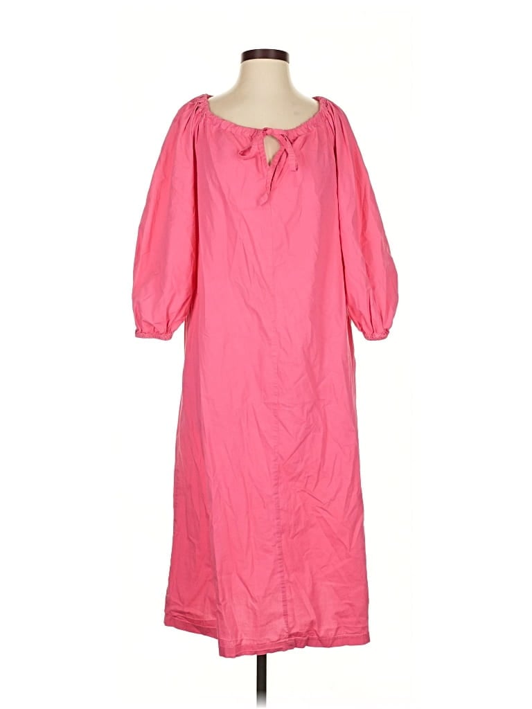 Pre-owned H&m Casual Dress In Pink