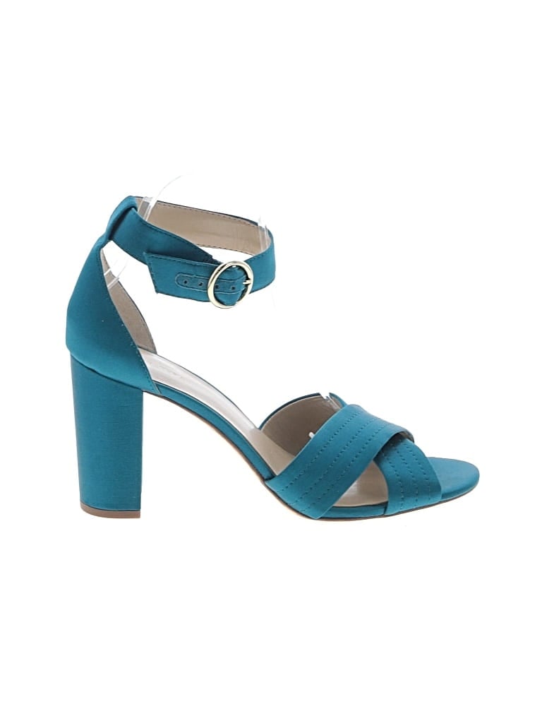 Pre-owned Ann Taylor Heels In Blue