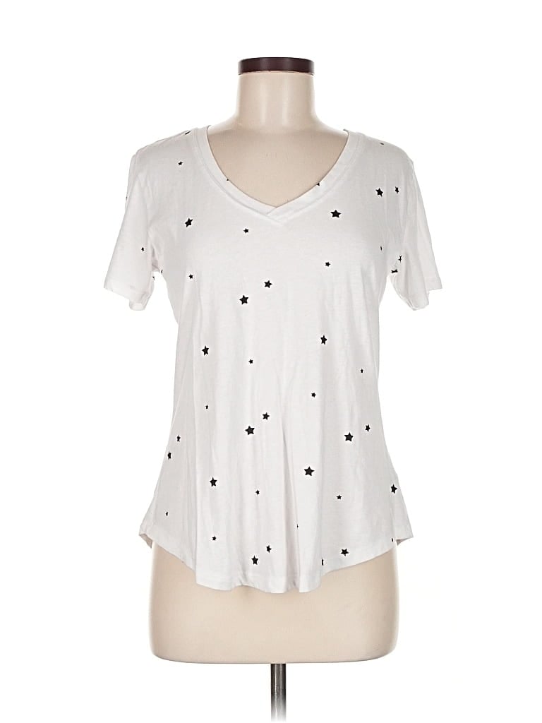 Pre-owned Z Supply Short Sleeve T-shirt In White