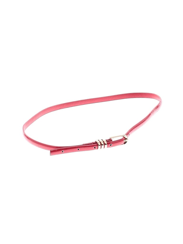 Pre-owned Unbranded Belt In Red