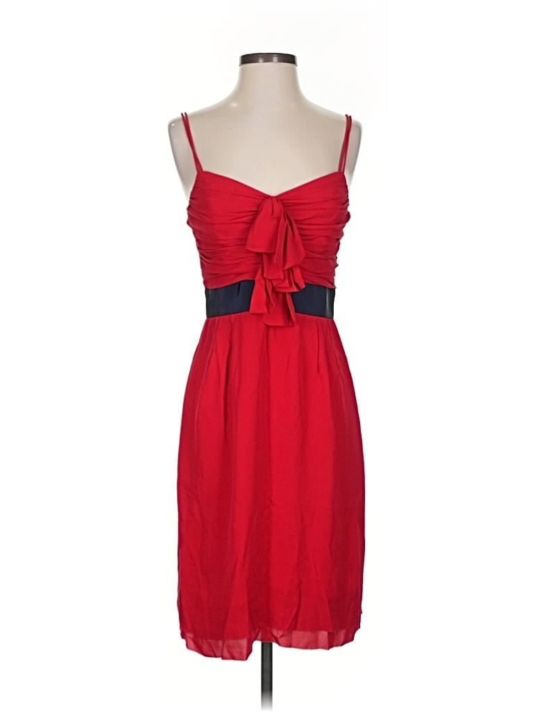 Pre-owned Tory Burch Cocktail Dress In Red
