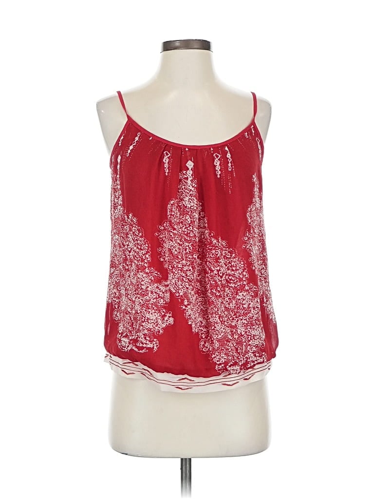 CABI Pre-owned Sleeveless Blouse In Red