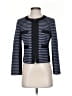 J.Crew Stripes Blue Blazer Size 2 - photo 1