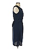 Max and Cleo Solid Blue Casual Dress Size 2 - photo 4