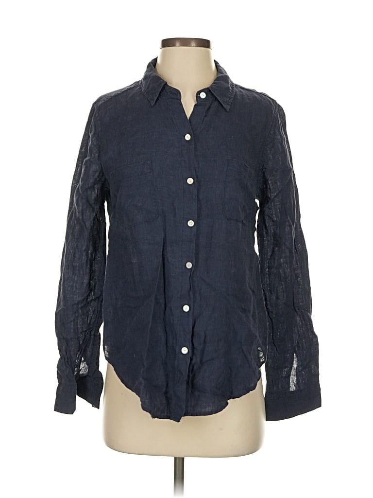 Click to view more detailed imagery on our partner's website Pre-owned Lilly Pulitzer Long Sleeve Button Down Shirt In Blue