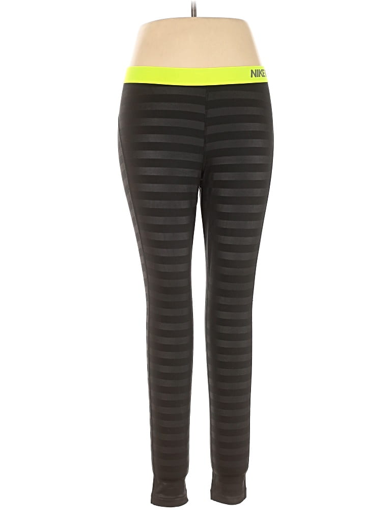 Pre-owned Nike Active Pants In Gray