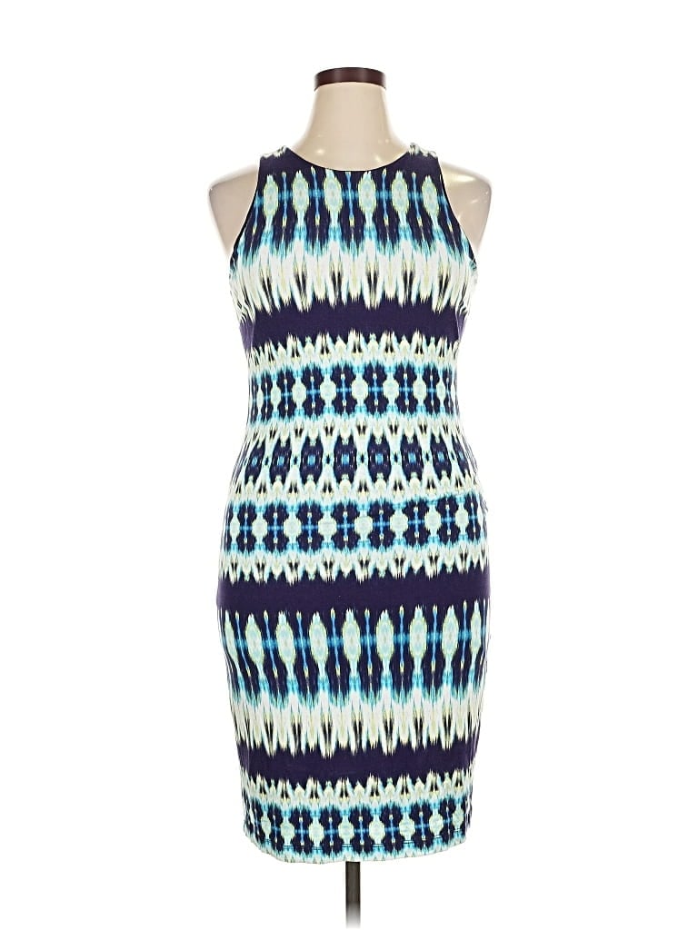 Pre-owned Karen Kane Cocktail Dress In Blue